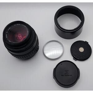 Sigma 35-80mm f/4-5.6 DL Zoom For Canon Mount Cameras 52mm Width W/ Bonus Gear